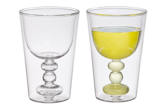 Double Walled Cocktail Glasses - Set of 2 - Spritz