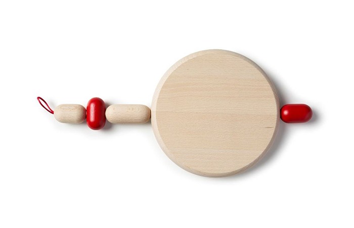 Round cutting board -Red