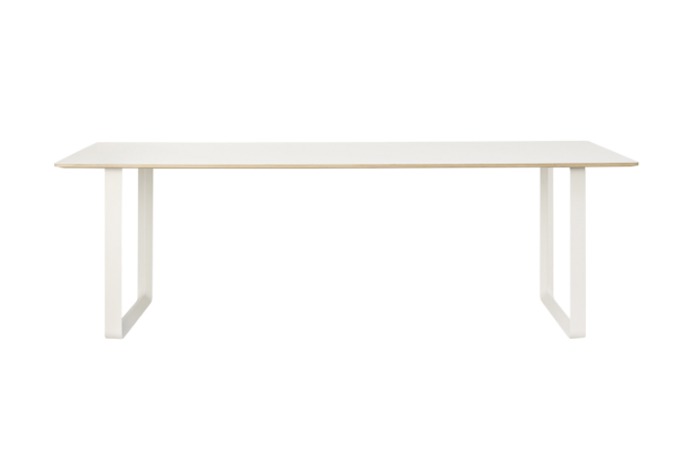 70/70 Table (225 X 90 cm) White